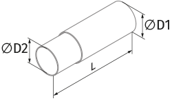 Blauberg BlauPlast RTR 100/0.35-0.5 - Dimensions