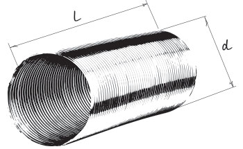 Blauberg BlauFlex AN 100/3 - Dimensions