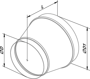 Blauberg RSM 125/150 - Dimensions