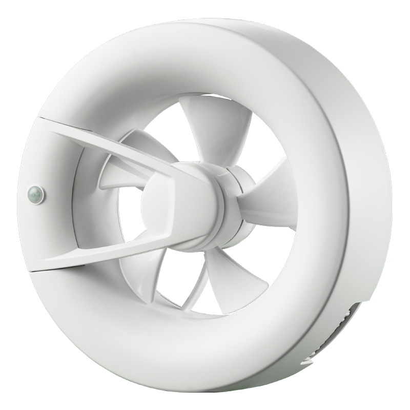 Blauberg O2 white - Intelligent axial fans for extract ventilation