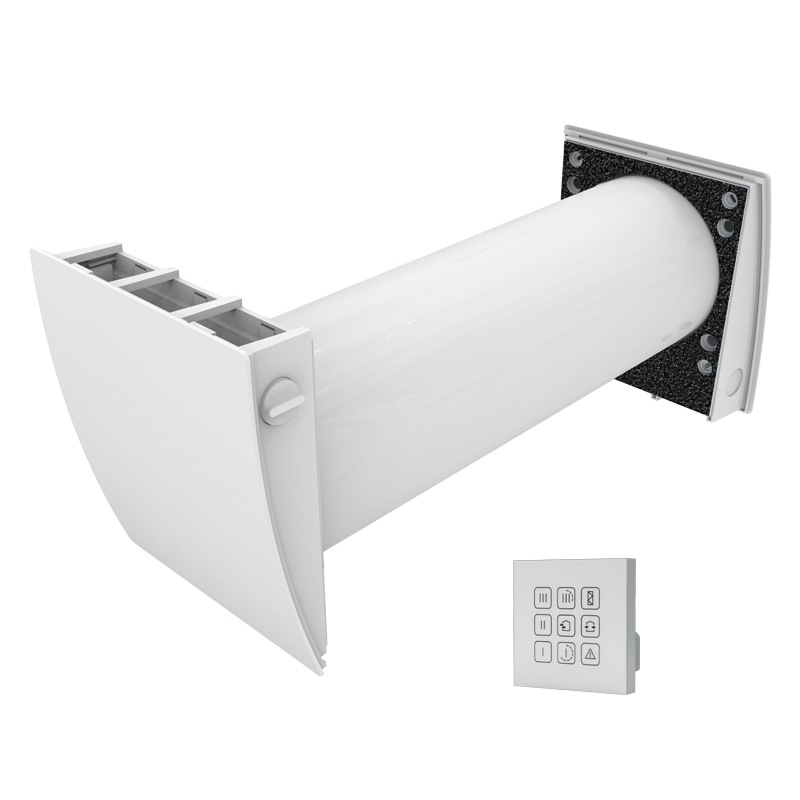 Blauberg Vento Eco Comfort Pro - Heat recovery single-room units. Maximum air flow up to 50 m³/h