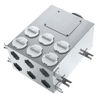 Radial ductwork - Air distribution - Series Blauberg BlauFast SR 125/75x6 02