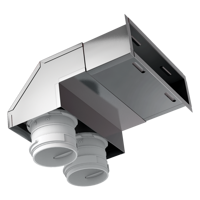 System 75 - Radial ductwork - Series Blauberg BlauFast RPWB 200x55/75x2 M