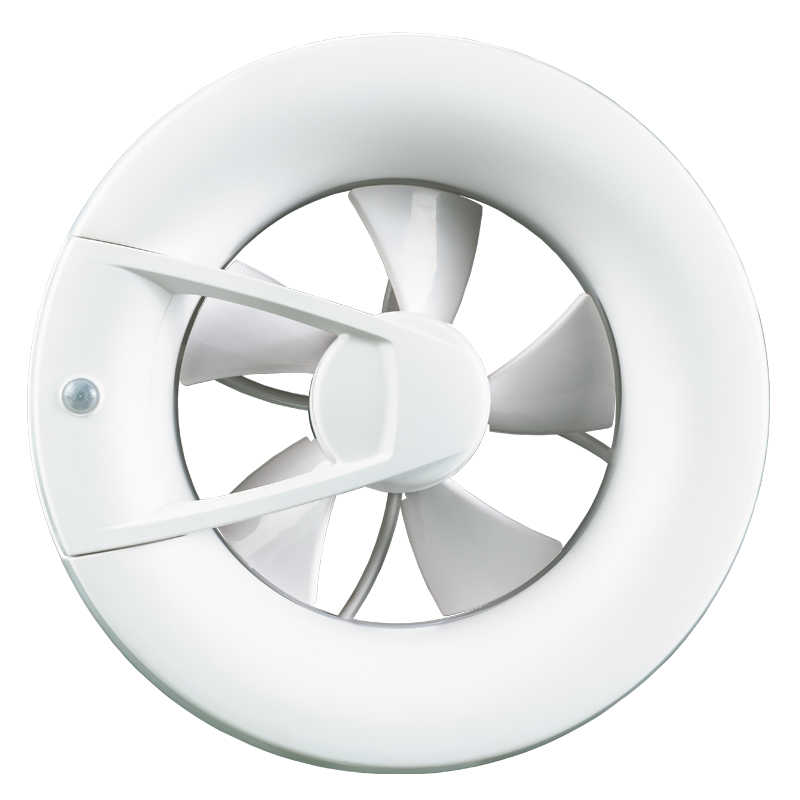 Blauberg O2 white - Intelligent axial fans for extract ventilation